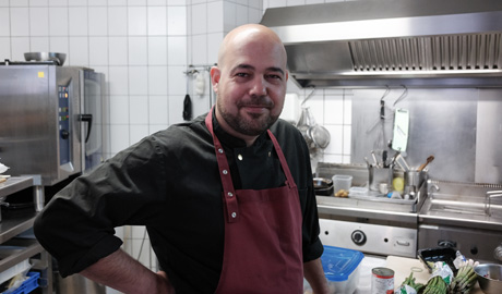 Koch und Betreiber Damiano Tucconi